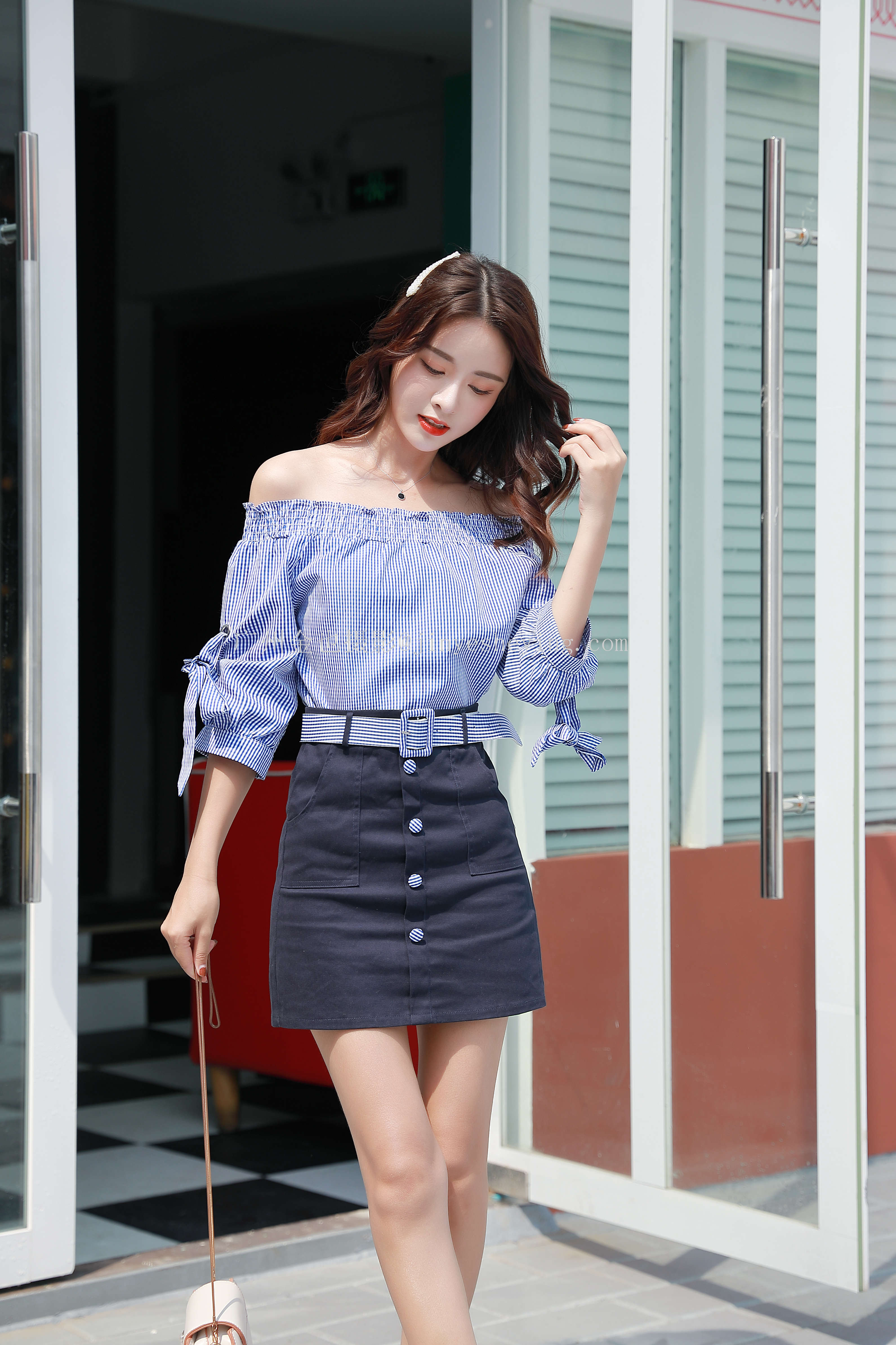 網紅模特服裝拍攝